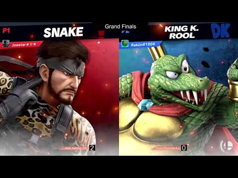 Walla Walla Wallop #14 Grand Finals - Joel Joestar (Snake) vs Ranch Raccoon (Steve, King K. Rool)