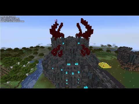 Draco83NL - NL/EN 6+ Year Minecraft Survivel (3 Mods) World The Demon Castle