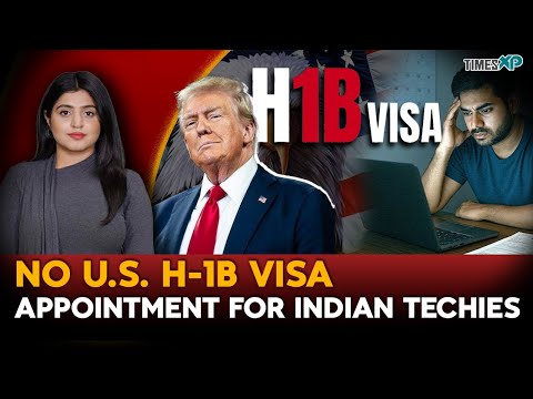 No U.S. H-1B Visa Appointment For Indian Techies| Indians In The U.S.| Driti Atri Explains