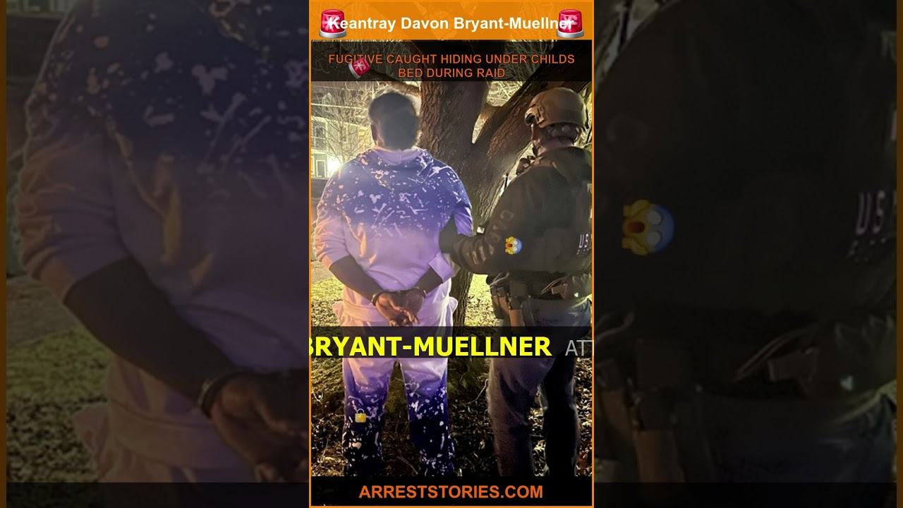 FUGITIVE CAUGHT HIDING UNDER CHILDS BED DURING RAID