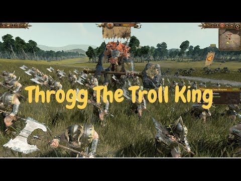 Throgg the Troll King! Norsca vs Chaos. Total War WARHAMMER 2 Multiplayer