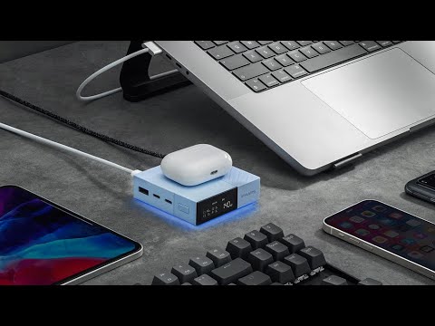 Magic Dock: A Sleek, Modern Design 140W 5-in-1 Smart Charger