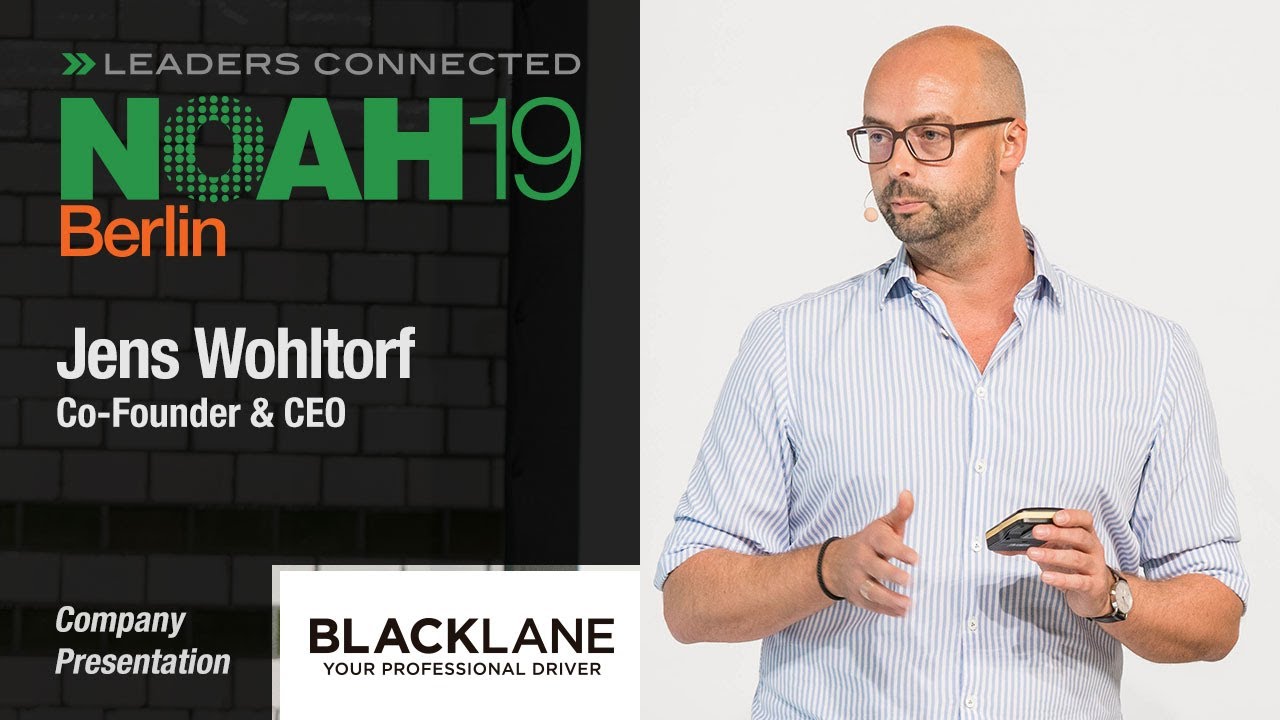 Blacklane - NOAH19 Berlin