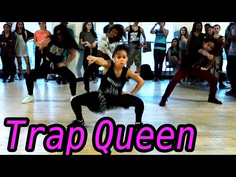TRAP QUEEN - Fetty Wap Dance | @MattSteffanina Choreography ft 9 y/o Asia Monet! 
