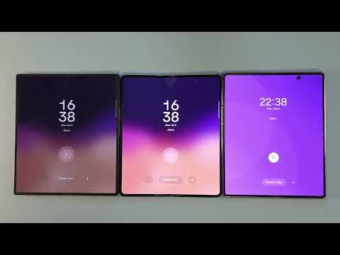 alarm clock & snooze samsung galaxy z fold 6 samsung z fold 4 samsung z fold 2