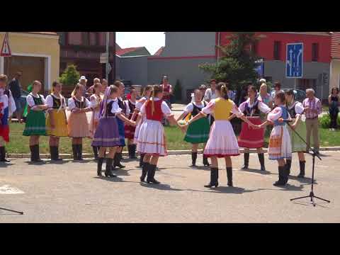 Před radnicí, č.3 - DFS PRVOSIENKA - Slovakia  / XXV. MDFF Kunovské léto 2018