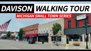 Let's Walk Downtown Davison, MI | Michigan Small Town Series Video #5