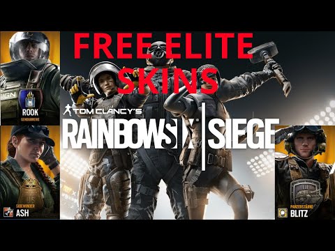 All Rainbow Six Siege Elite Skins (free)