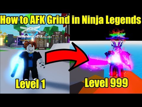 How To AFK Grind In Ninja Legends With NO Gamepasses