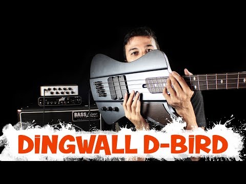 Dingwall D-Bird,  2018 Custom Canadian Built, Candy Purple, Wenge Neck, Luminlay Side Dots image 2