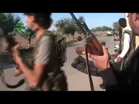 استهداف نقاط تمركز قوات النظام في قرية حطلة في ريف دير الزور بواسطة الرشاشات الثقيلة من قبل لواء المجاهدين في سبيل الله