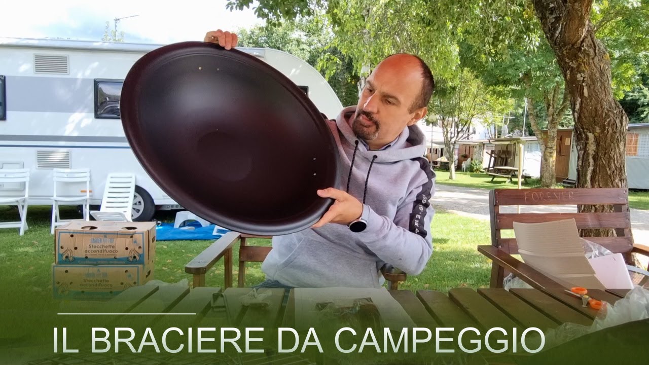 Il BRACIERE DA CAMPEGGIO-Marshmallow e non solo..!!!!Unboxing&recensione