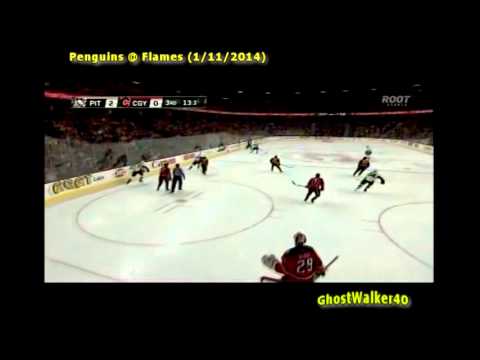 Highlights: Penguins @ Flames (1-11-2014)
