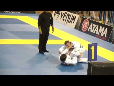 European Open BJJ 2013 - 76 kg Espen Mathiesen Fight 3