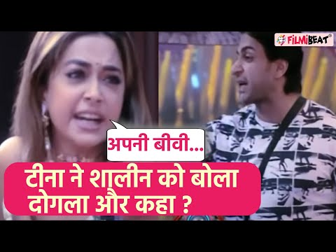 Bigg Boss 16 ; Tina ने Shalin को दोगला बोलकर एक्स वाइफ के लिए बोली कैसी बात ?  |FilmiBeat