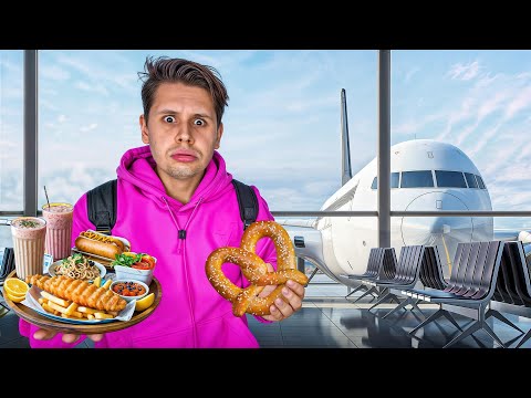 I haven't eaten anything for 48 hours, except airport food!✈️