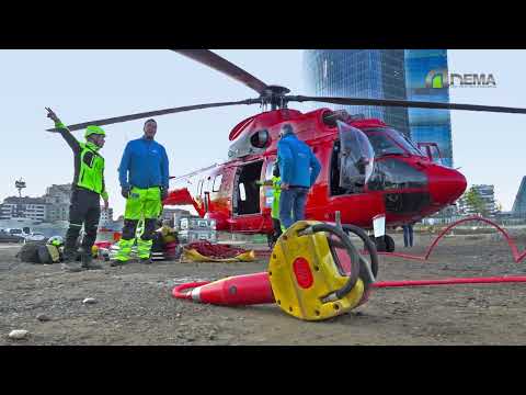 DEMA COSTRUZIONI - ANTENNA GRATTACIELO ISOZAKI - MILANO ALLIANZ - Spettacolare movimentazione!