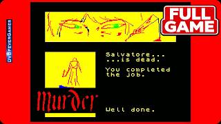 MURDER! COMPLETE WALKTHROUGH (2026) - ZX Spectrum 48K game! - DVDfeverGames