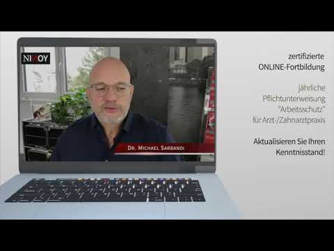 Die 5 wichtigsten Dinge zum Arbeitsschutz in Arzt-/Zahnarztpraxen -  Pflichtunterweisung