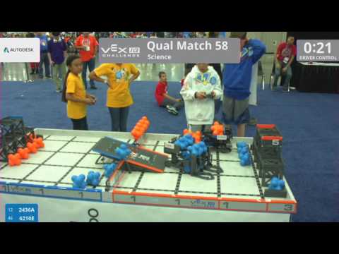 2017 VEXIQ Elem Sci Q58 (2436A 6210E) Score 25