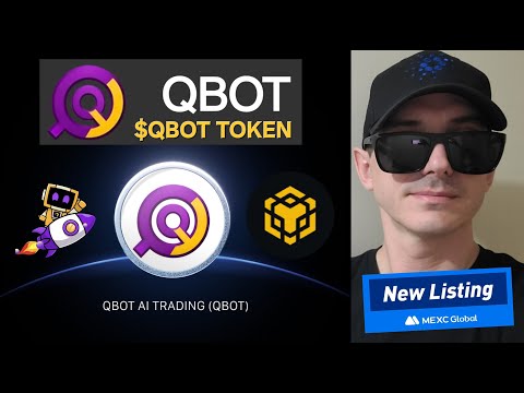 $QBOT - QBOT AI TRADING BOT TOKEN CRYPTO COIN HOW TO BUY MEXC GLOBAL BNB BSC BINANCE BLOCLCHAIN TGE
