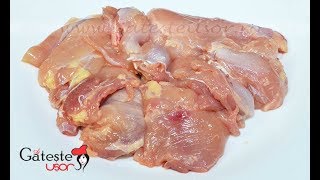 Dezosarea pulpelor de pui - Video 1