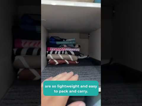 Sand-free + Bulk-free = Drama-free Newlyfe towels are compact, lightweight and quickdrying.