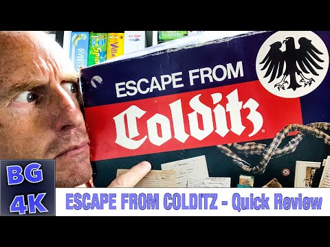 Escape From Colditz - Boardgames4K Review - Still Worth It?