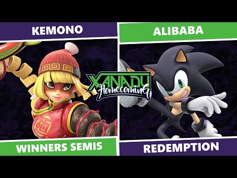 Xanadu Homecoming: Winners Semis - Kemono (Min Min, Kazuya) Vs Alibaba (Sonic) SSBU Redemption