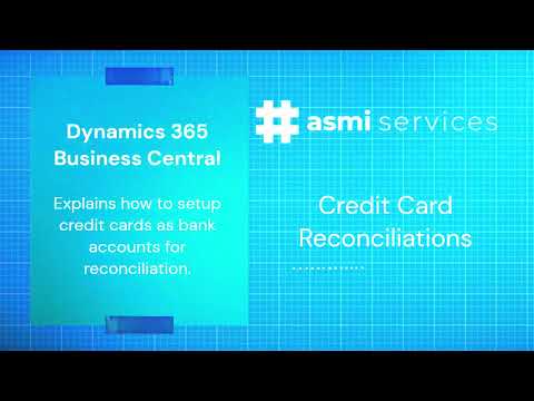 BC - Credit Card Reconciliations