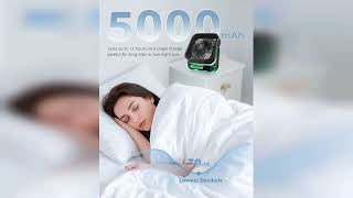 Review: Cruise Ship Approved Magnetic Fan – Rechargeable & Plug-In, 5-Speed Adjustable, Quiet ...