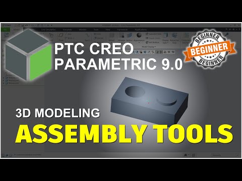 PTC Creo Parametric 9 0 Assembly Features Tutorial For Beginner
