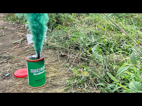 ASAP KALENG 3 MENIT / WARNA HIJAU / ASAP KALENG IMPORT PRODUK BARU