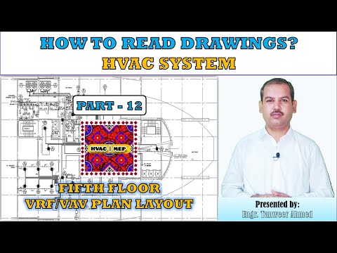 How to read HVAC drawings Part 1 Standard Details Legend in Urdu Hindi