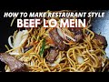 How YOU Can Cook the BEST Beef Lo Mein EVER | Wally Cooks Everything