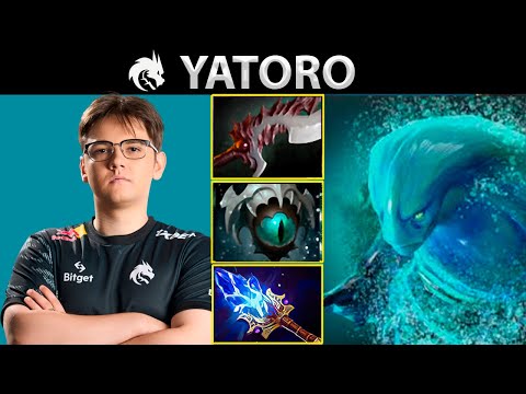 Yatoro Morphling - HARD GAME VS PRO PLAYERS vs Cooman Watson Nightfall (smurf) Highlight #dota2