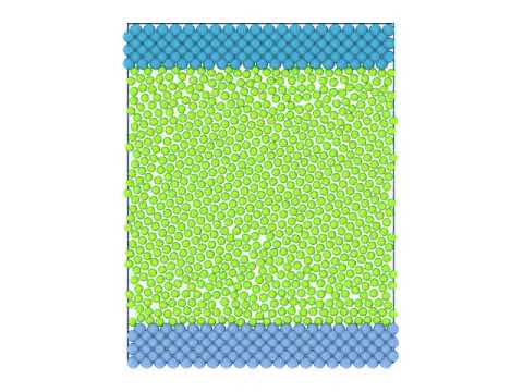 Non-equilibrium stationary 2D core-corona self-assembling: V=1.0