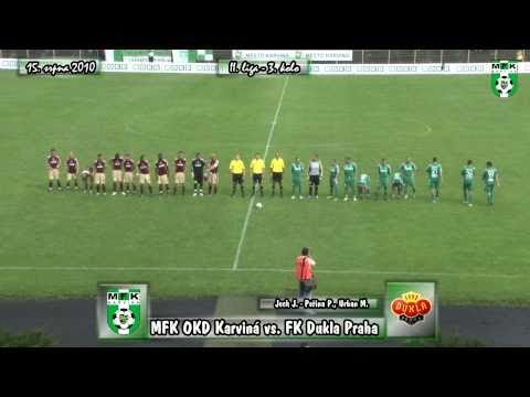 Sezóna 2010/2011 3. kolo - MFK OKD Karviná vs. FK Dukla Praha 1:1 (0:0)