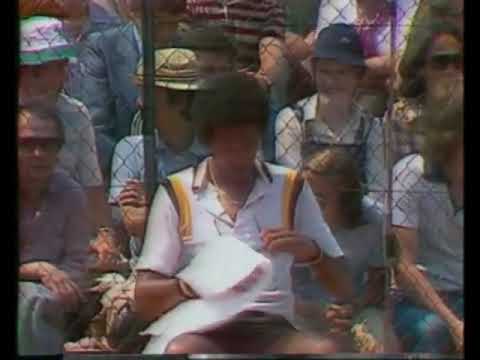French Open 1978 1R - Arthur Ashe v Phil Dent