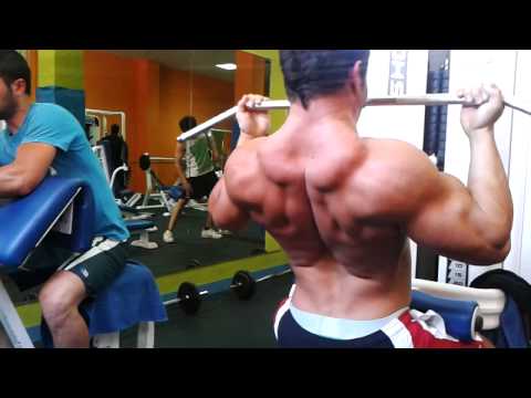 19 years. 96 kg entreno dorsal, Jose Lopez