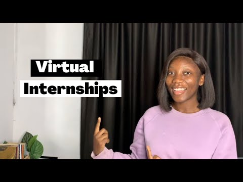 Virtual Internship Opportunities - YouTube