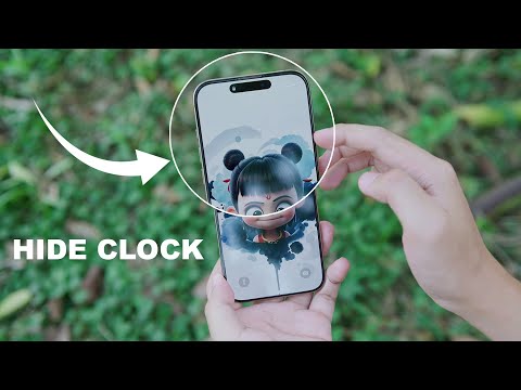 How to Hide Clock on iPhone – Minimal Look iPhone 16 Pro Max
