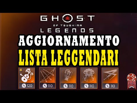 [ITA/PS5] AGGIORNAMENTO OGGETTI LEGGENDARI - GHOST OF TSUSHIMA LEGENDS DIRECTORS CUT-