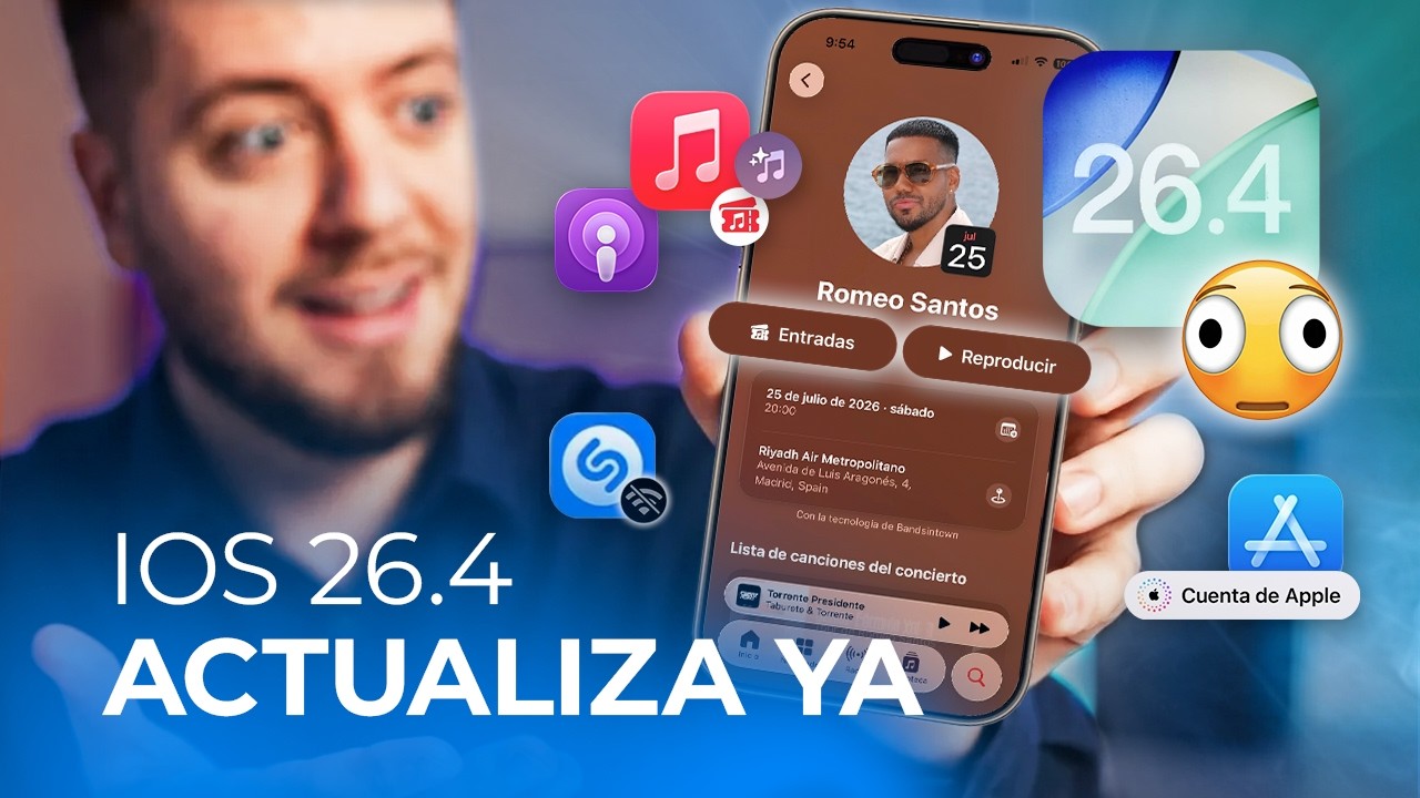 iOS 26.4 ANÁLISIS COMPLETO: +45 cambios, teclado CORREGIDO y más