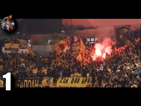 Top-5 Greek Ultras of the week (27.01 - 02.02) // Pyro-Greece