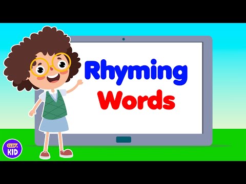 ClevKid | Rhyming Words for Kids, Toddlers & Preschool