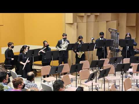 EBYO Horizons Wind Ensemble: Thuille Sextet for Piano and Wind Quintet III. Gavotte / May 22, 2022