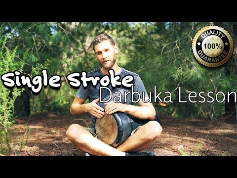 Darbuka Lesson - Single Stroke Lesson (Beginner)