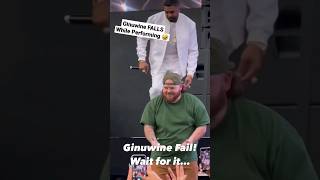 Ginuwine FALLS 😲 While Performing 🤣