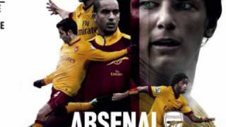 Camiseta Visitante Nike del Arsenal FC 10/11.